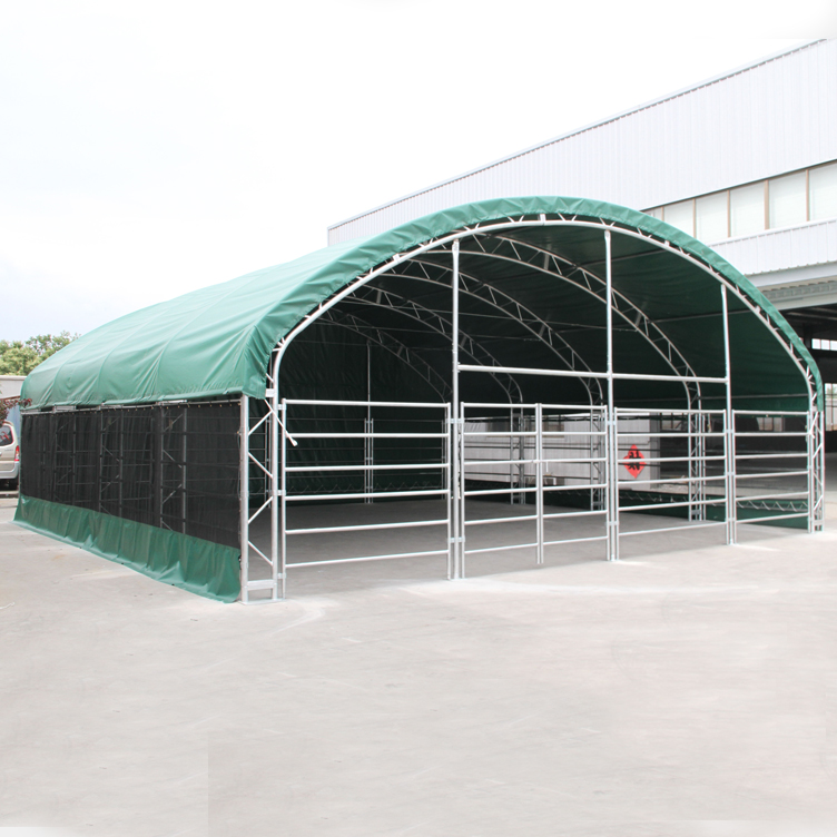10M Prefabricated Steel Structure Cowshed