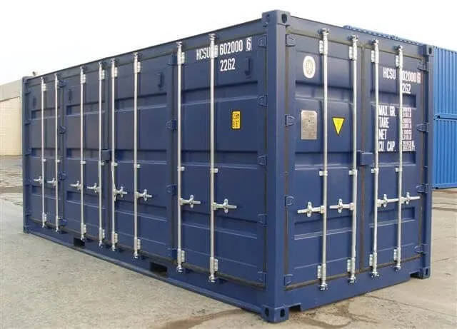 20FT All Side Open Shipping Container (8’6″) – Four-Sided Access | ISO ...